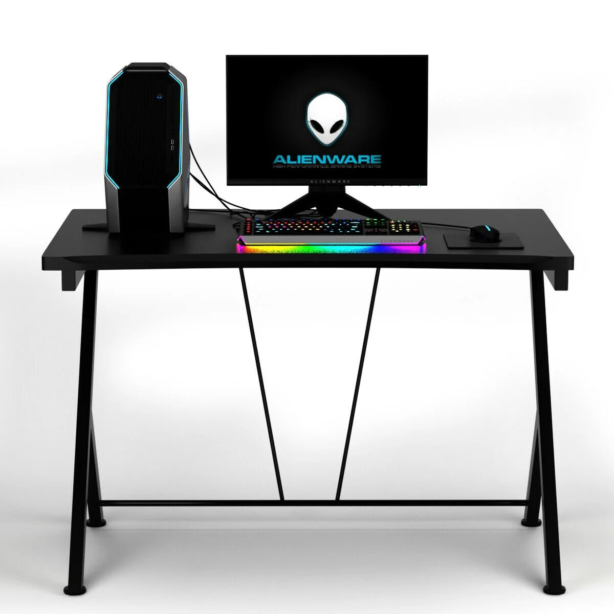 Gaming Desk Computer Desk PC Laptop Table Workstation Home Office Ergonomic New