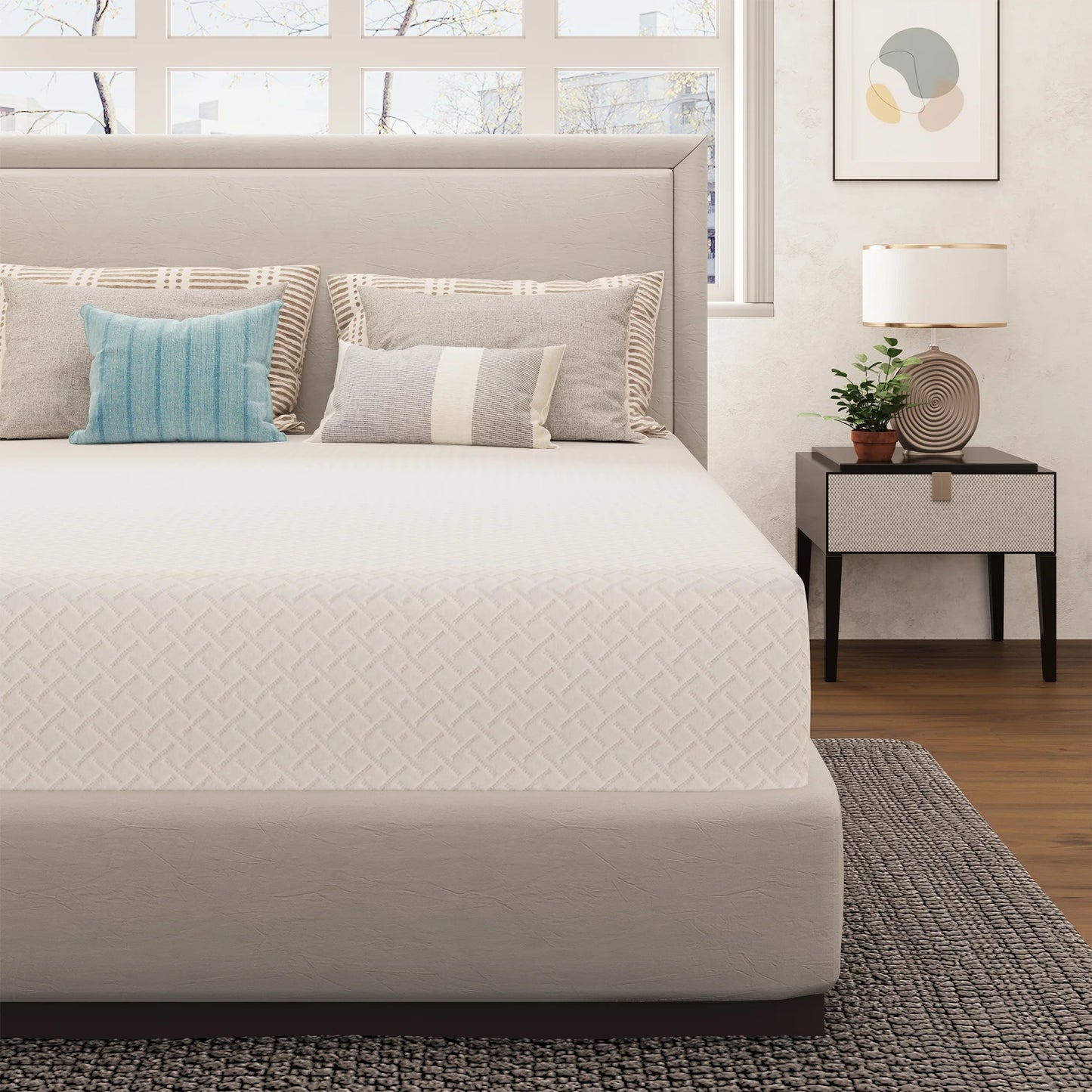 Truezen Twin Mattress, 6" Memory Foam Mattresses in a Box, Medium