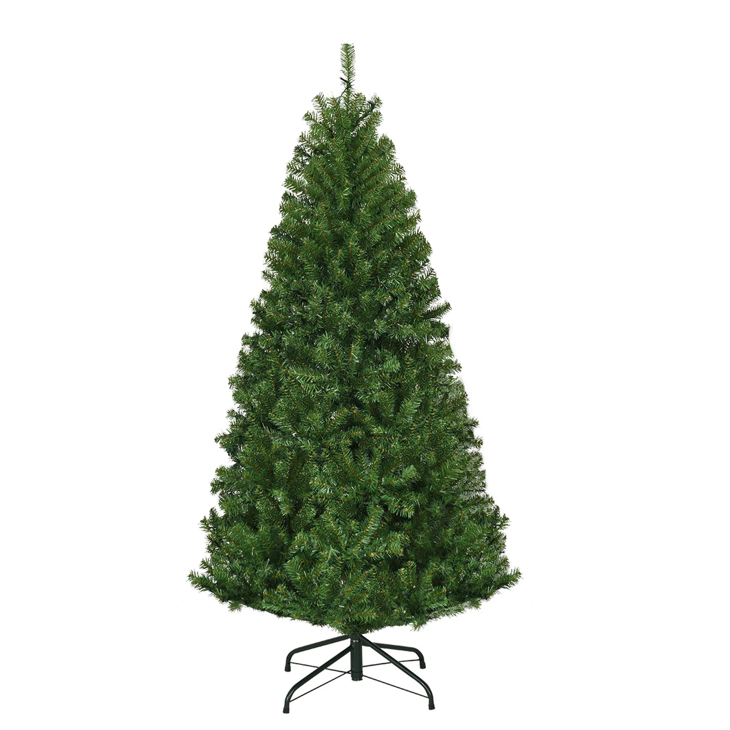 4Ft Pre-Lit Artificial Christmas Tree Hinged 100 LED Lights