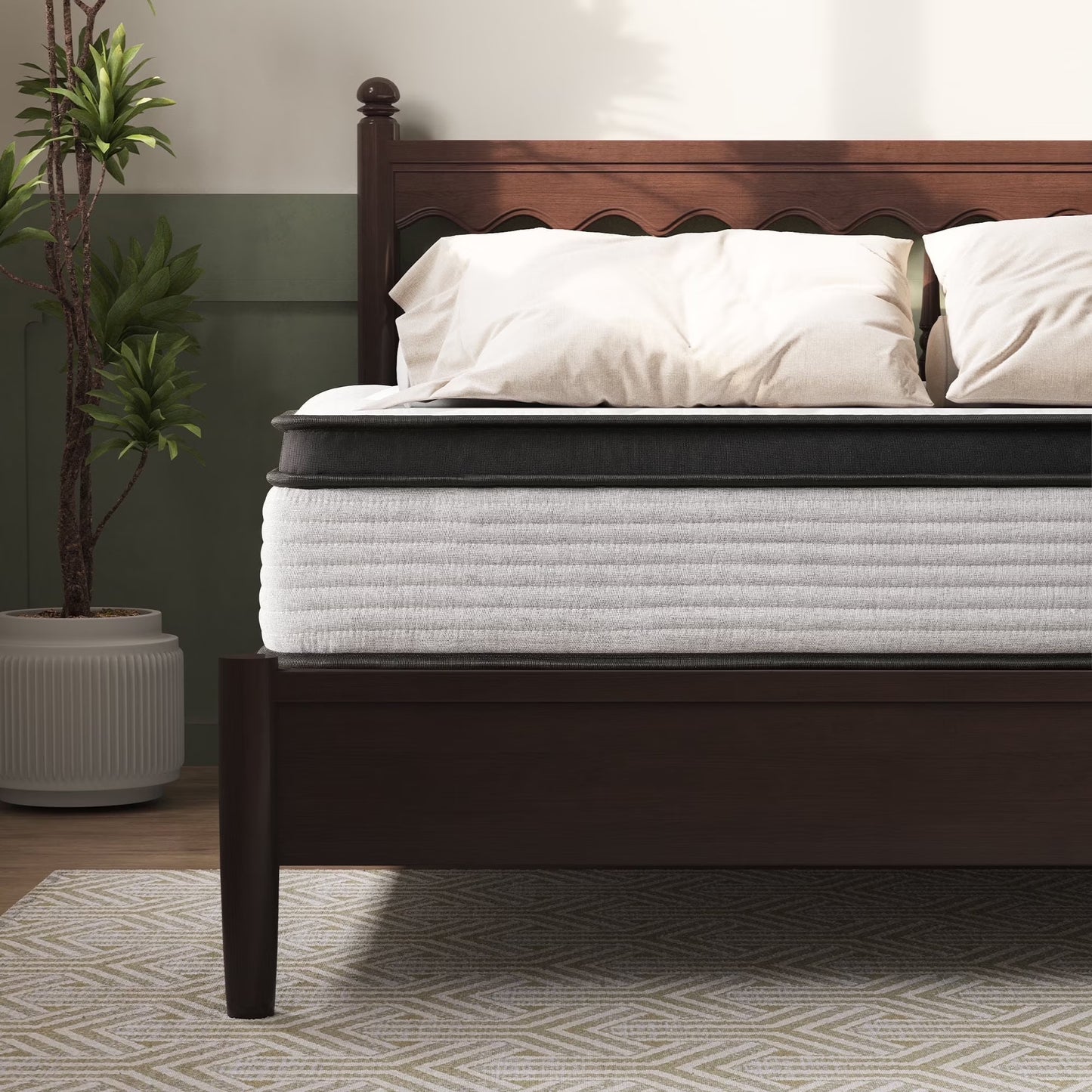 Queen Mattress, 14" Soft Memory Foam Mattress in a Box