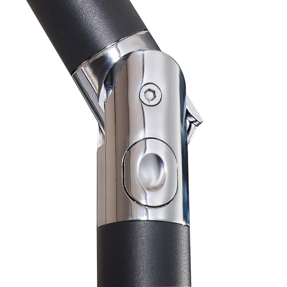 9FT Patio Solar Umbrella LED Patio Market Steel Tilt W/ Crank Outdoor