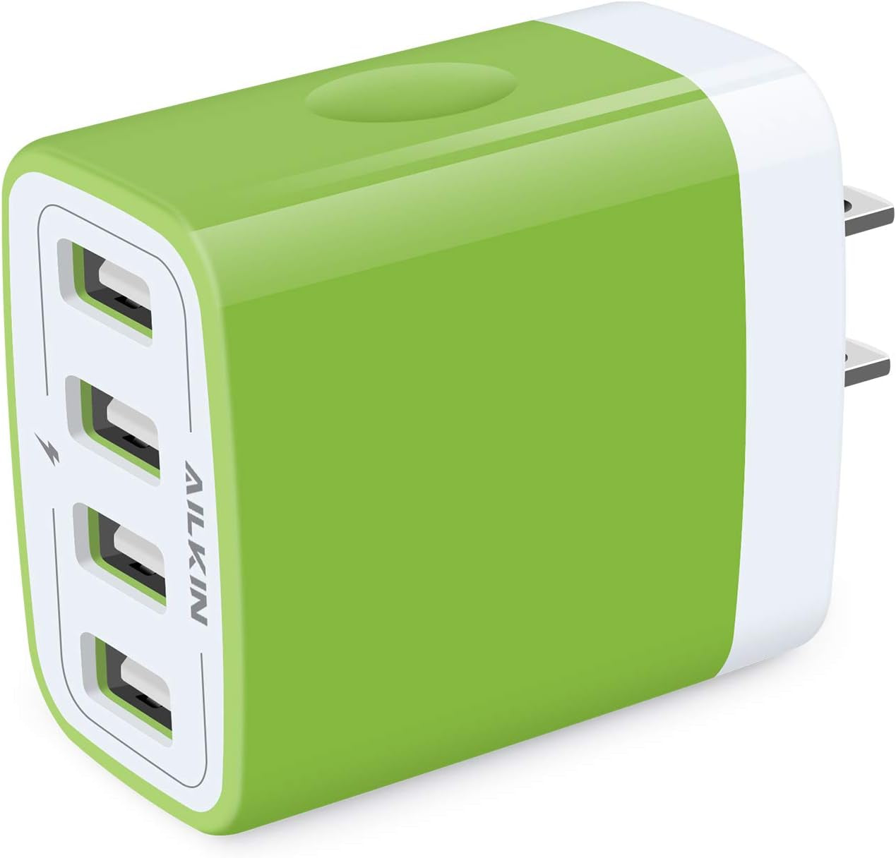 Wall Charger, USB Charger Adapter, 4.8A 4Multi Port Fast Charging Station Power Base Block Plug Cube Brick for Iphone 17 16 15 14 SE 13 12 11Pro Max/X/Plus, Samsung A16/A17/S25/S24 Kindle Plug