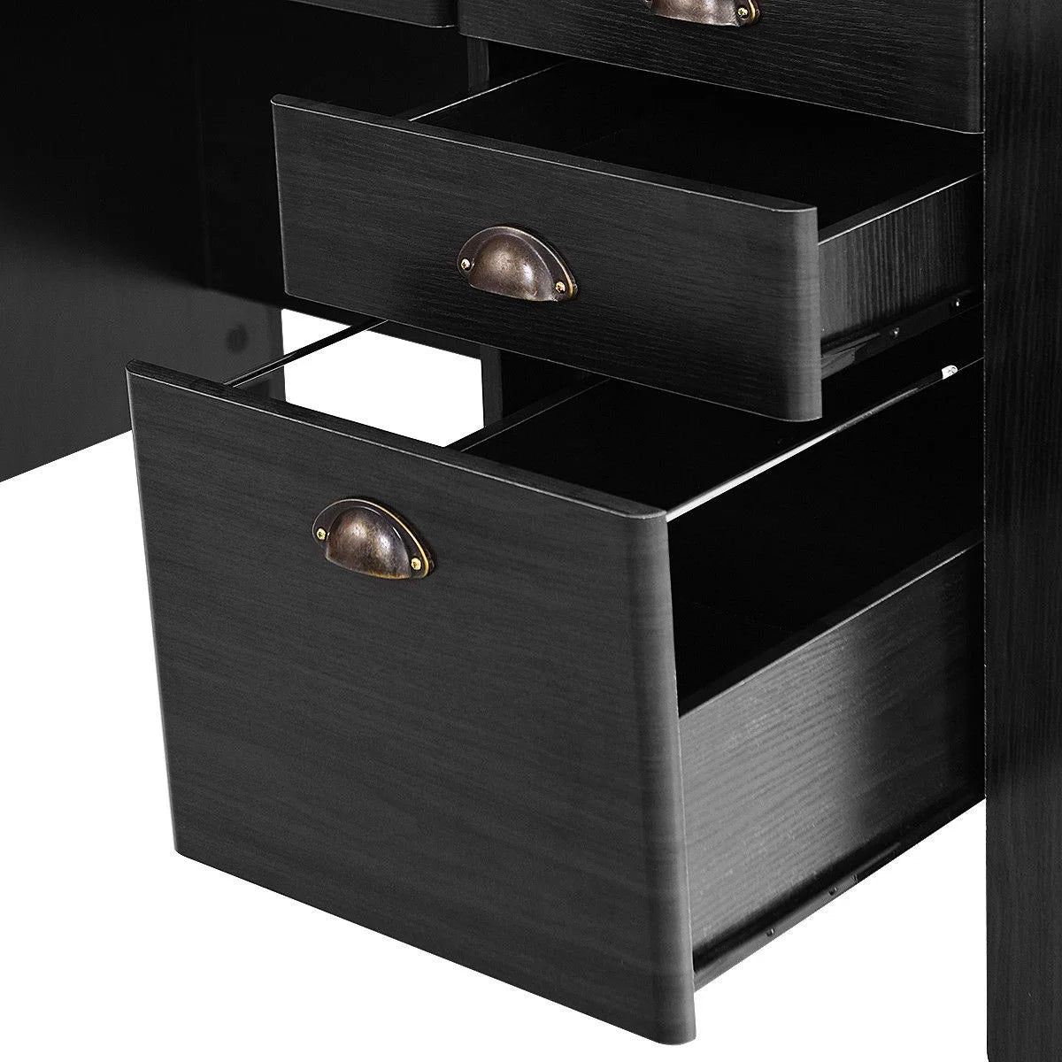 Computer Desk PC Laptop Writing Table Workstation Student Study Furniture Black