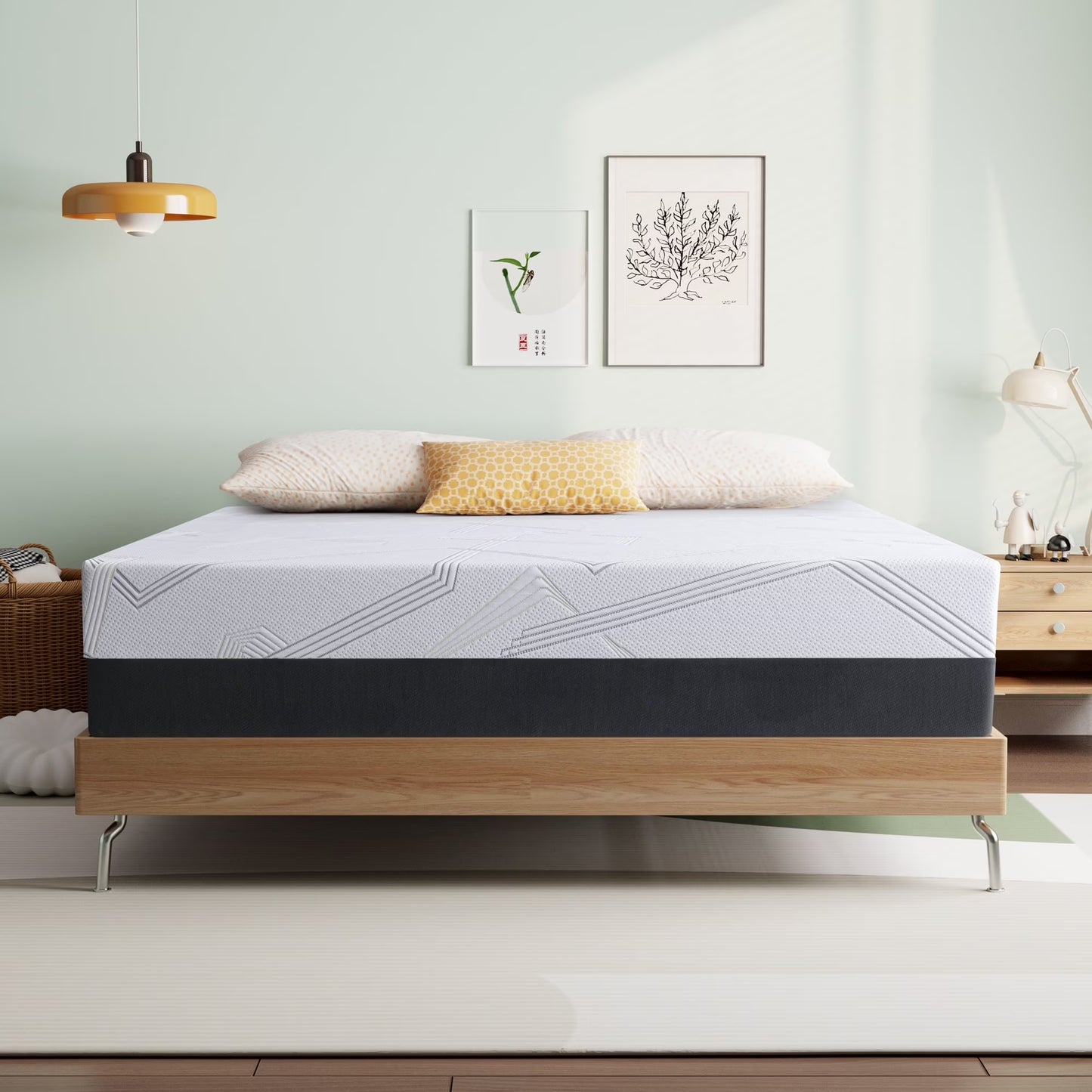 Full Size Mattress, 10" Medium Gel Memory Foam Mattress in a Box for Adult