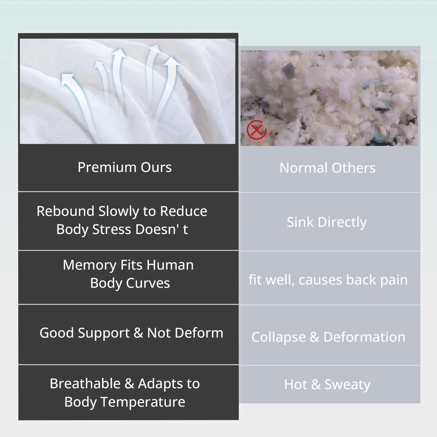 Truezen Twin Mattress, 6" Memory Foam Mattresses in a Box, Medium