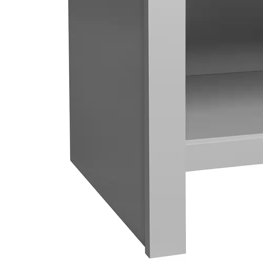 Spa 18.5 In. W X 16.25 In. D X 33.75 In. H Single Sink Bath Vanity in Dove Gray with White Cultured Marble Top