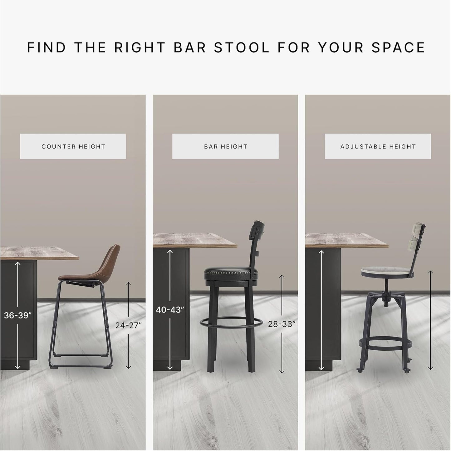 Centiar Modern Faux Leather Pub Height Bucket Seat Barstool, 30" Seat Height, Set of 2, Black