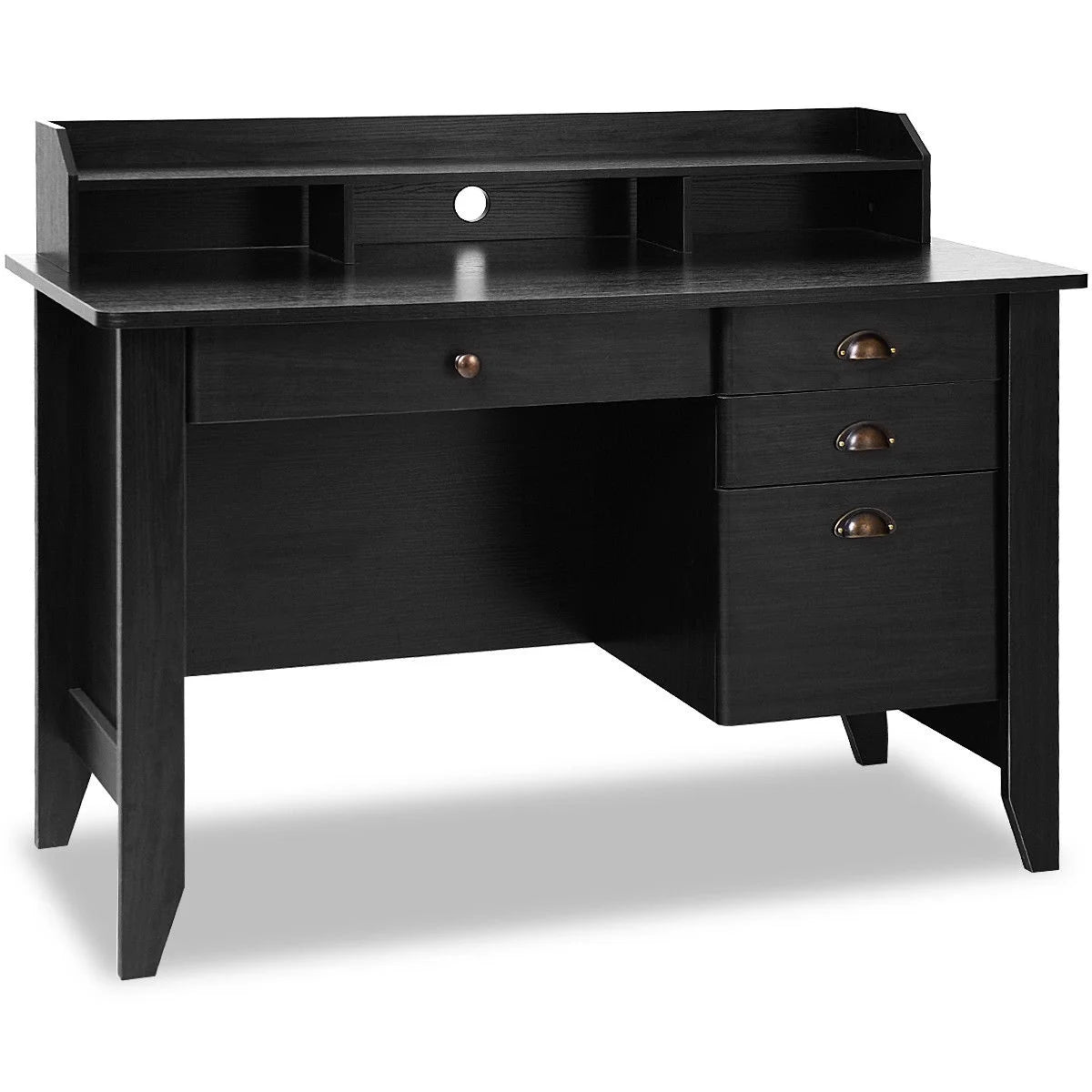 Computer Desk PC Laptop Writing Table Workstation Student Study Furniture Black
