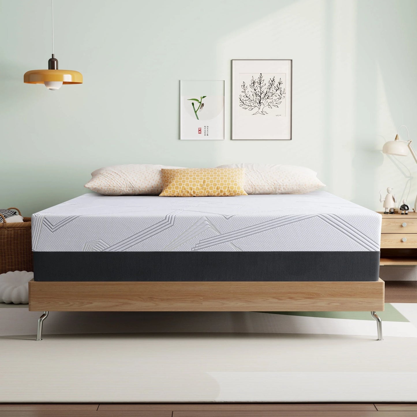 Full Size Mattress, 10" Medium Gel Memory Foam Mattress in a Box for Adult