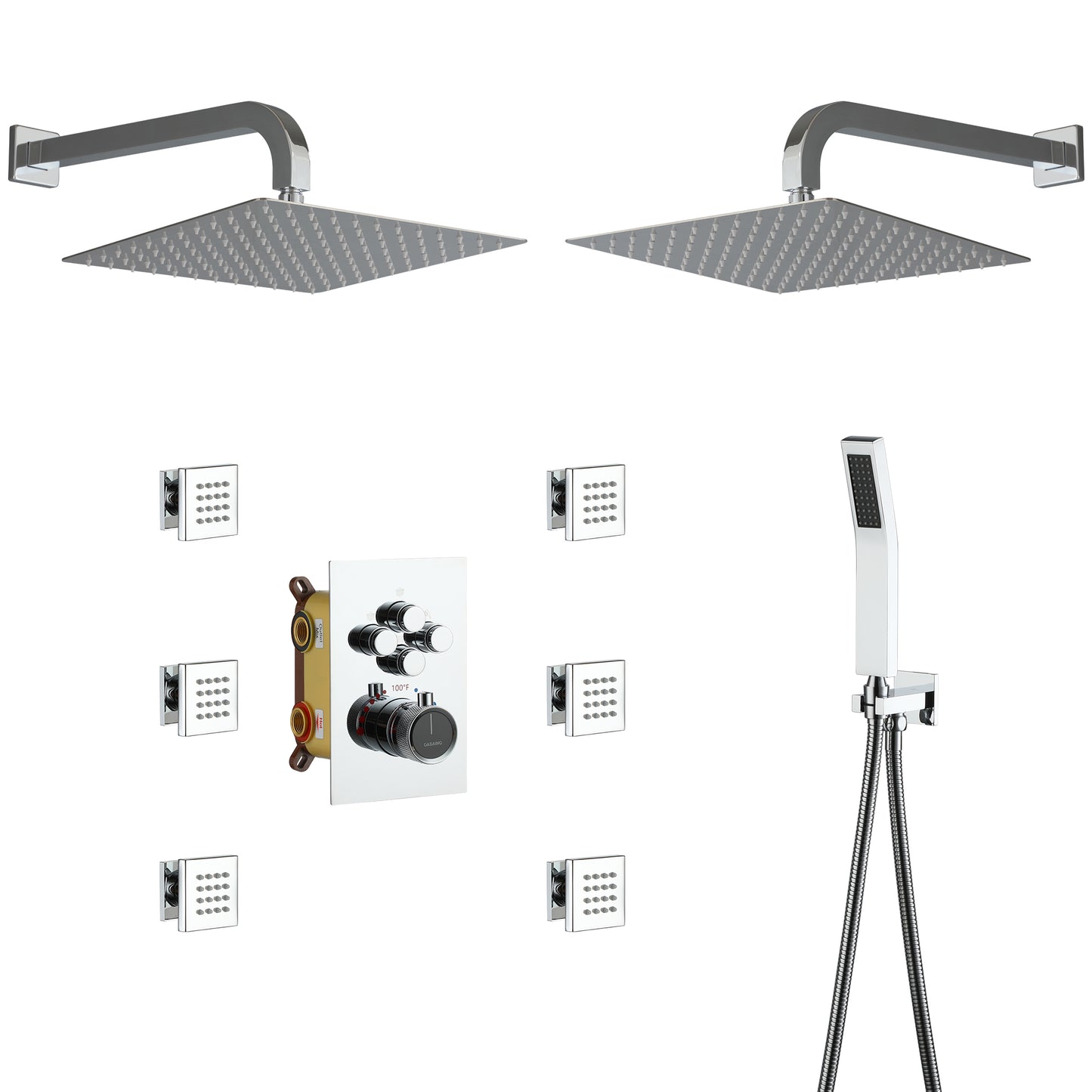 CASAINC Luxury Shower System Faucet