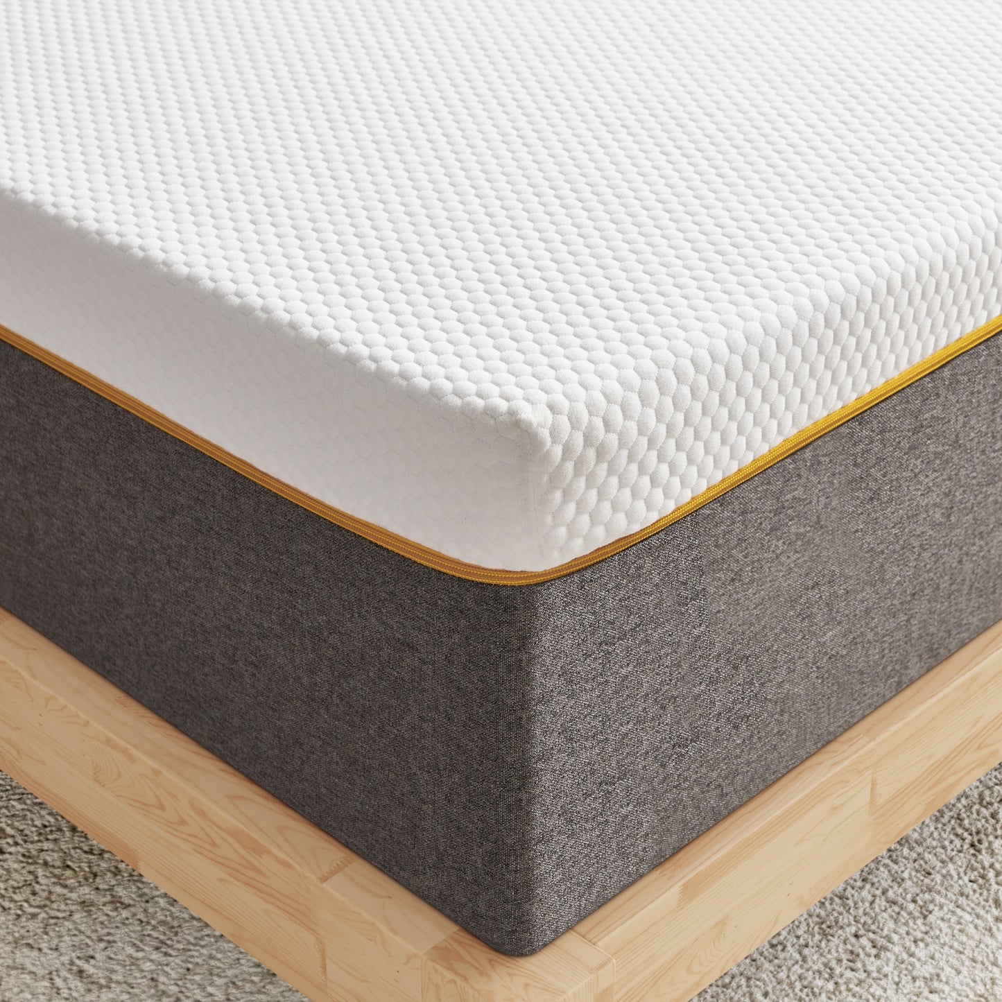 Queen Mattress, 14" Soft Memory Foam Mattress in a Box