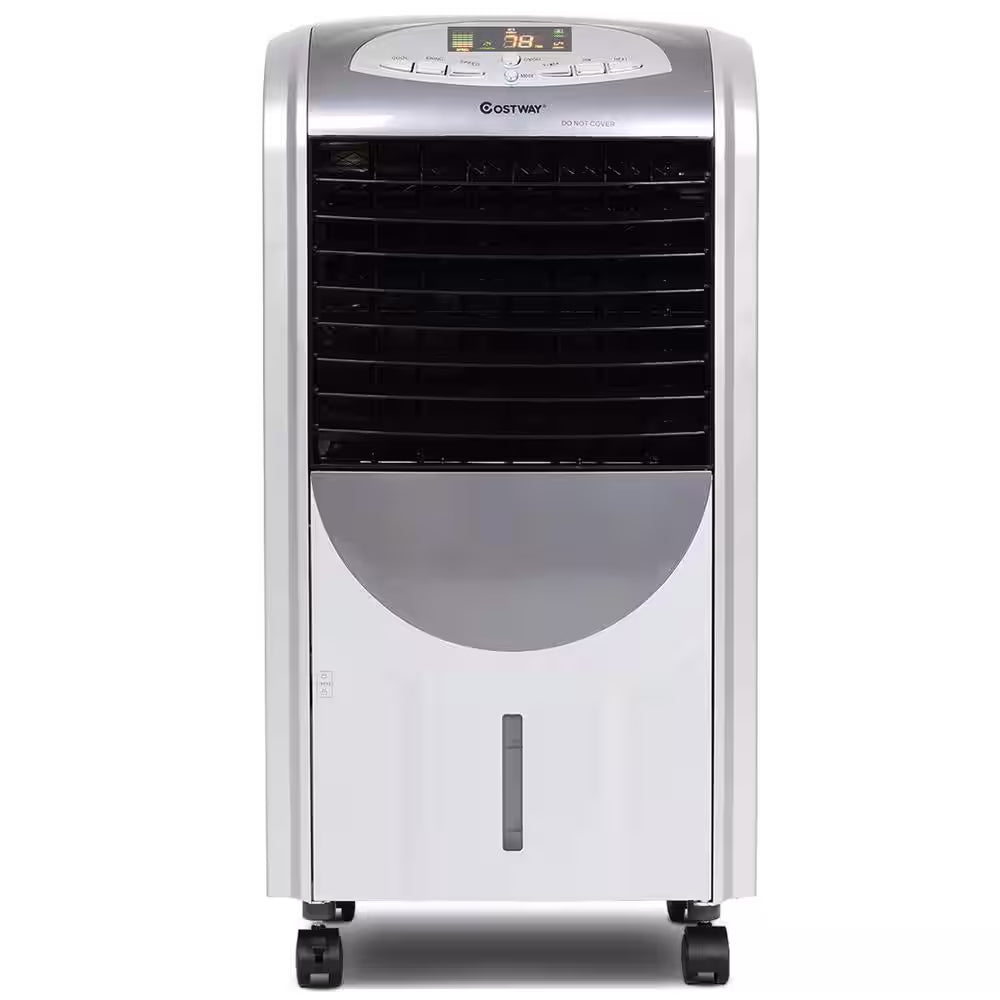 215 CFM Portable Evaporative Cooler Fan and Heater Humidifier
