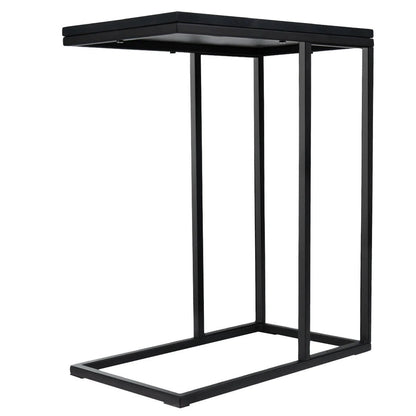 Coffee Tray Sofa Side End Table Ottoman Couch Console Stand TV Lap Snack Black