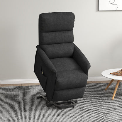 Electric Power Lift Recliner Chair for the Elderly, Beige