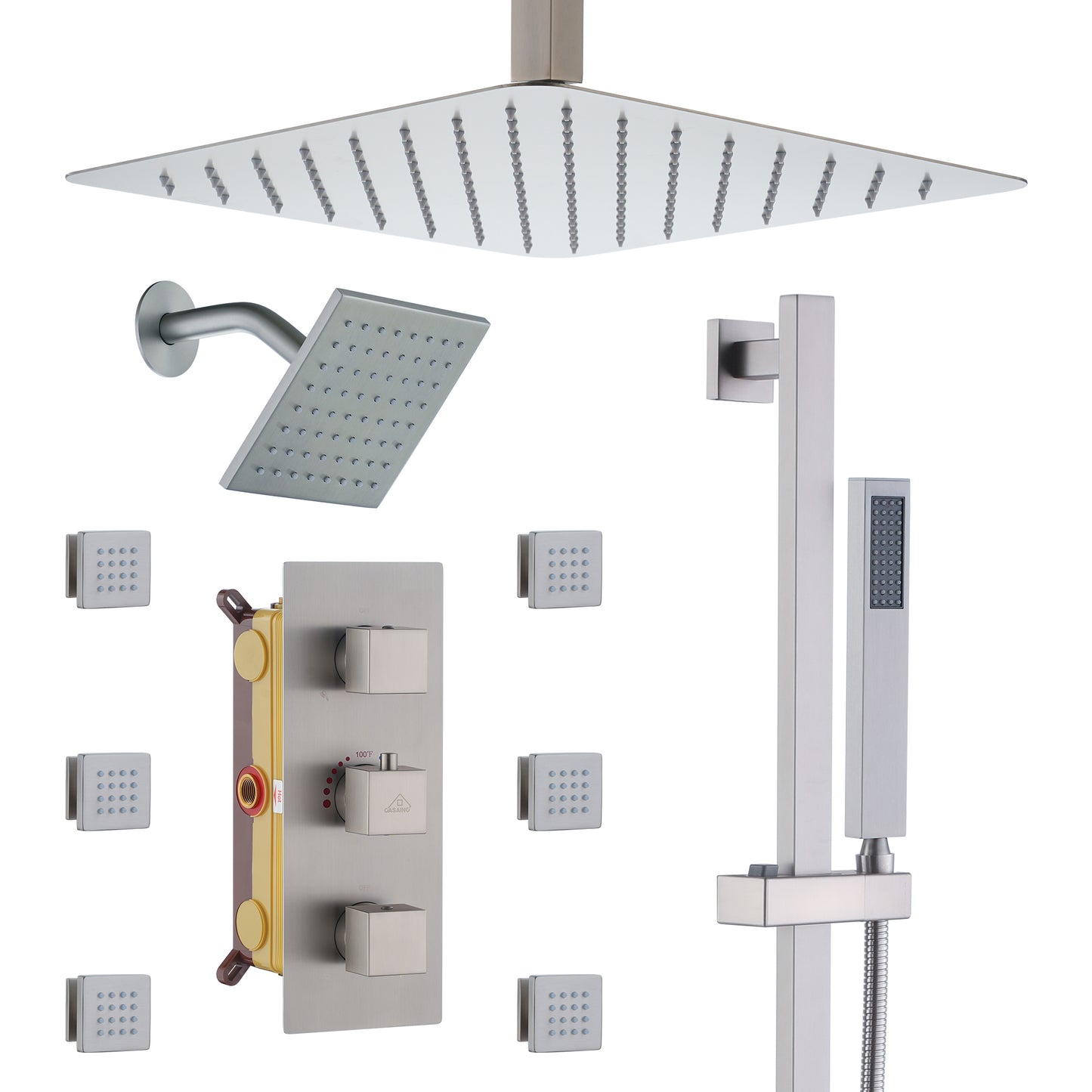 CASAINC Luxury Shower System Faucet