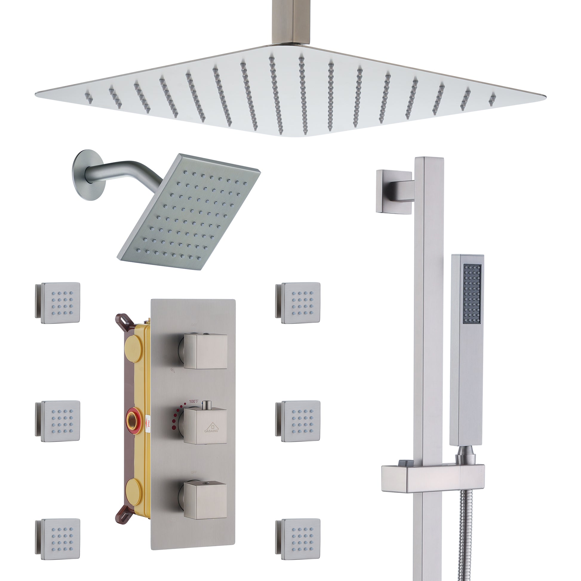 CASAINC Luxury Shower System Faucet