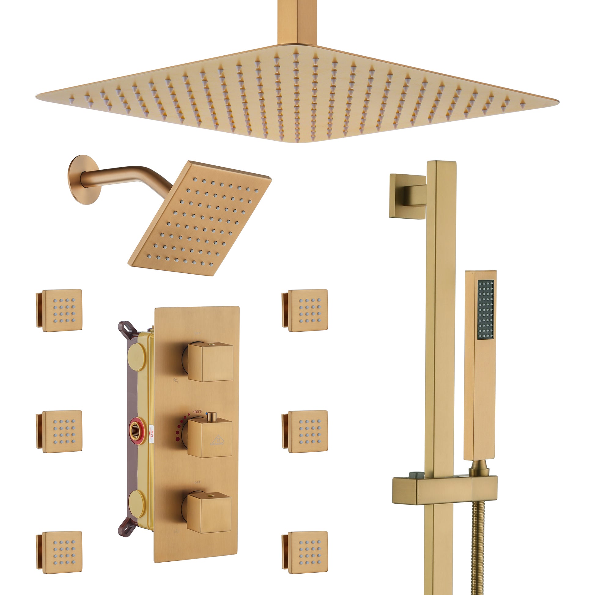 CASAINC Luxury Shower System Faucet