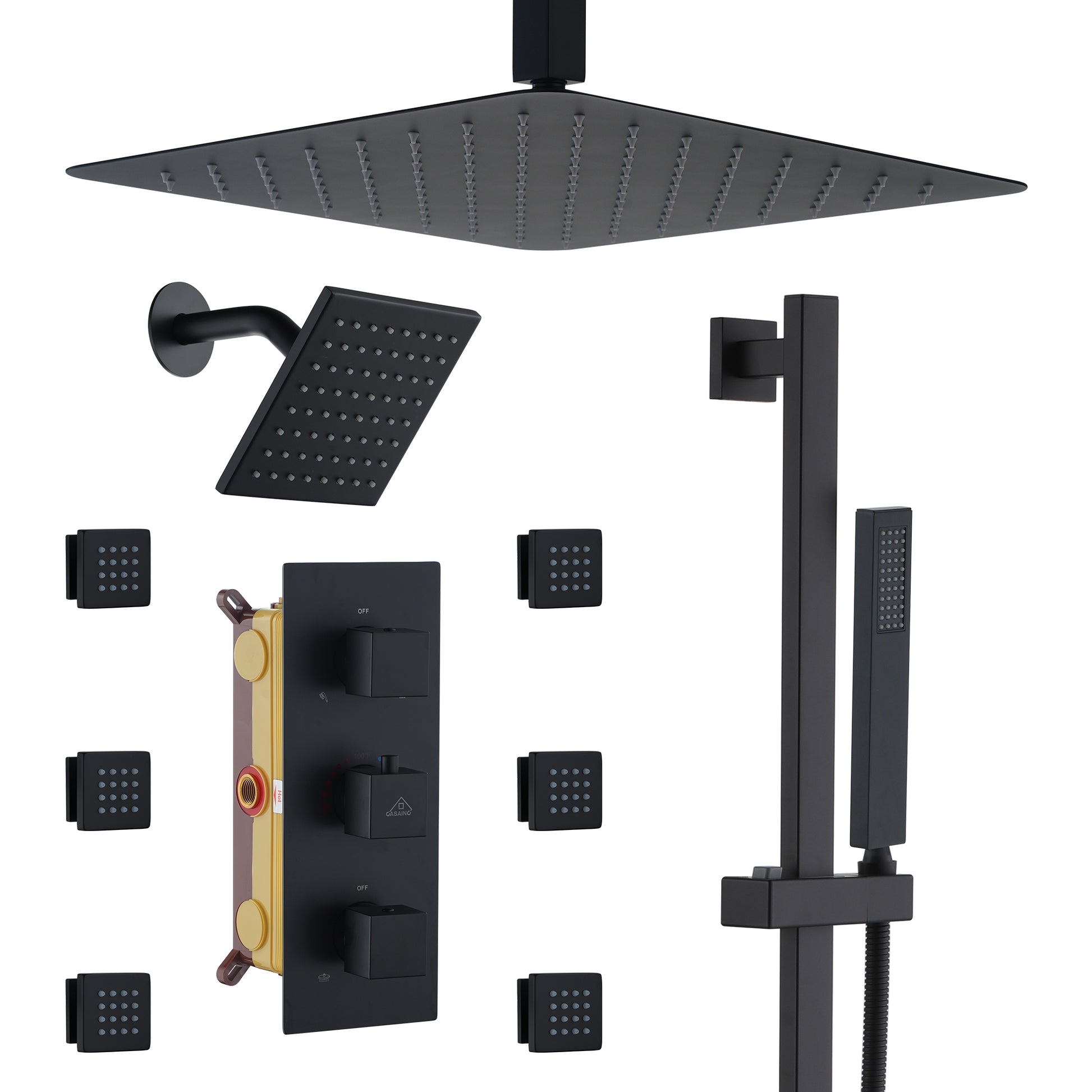 CASAINC Luxury Shower System Faucet