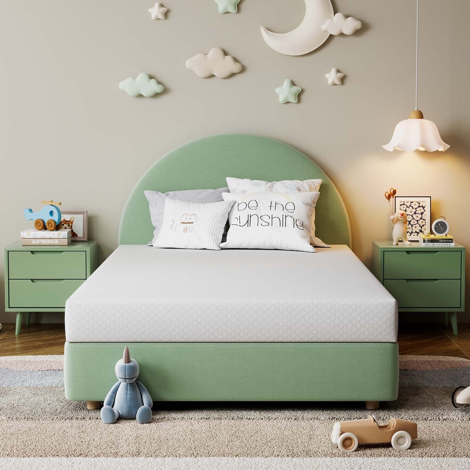Truezen Twin Mattress, 6" Memory Foam Mattresses in a Box, Medium