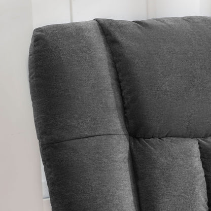 Power Lift Recliner Chair Recliners for Elderly with Heat and Massage Recliner Chair for Living Room with Infinite Position and Side Pocket,Usb Charge Port,Grey