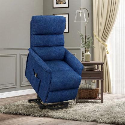 Electric Power Lift Recliner Chair for the Elderly, Beige