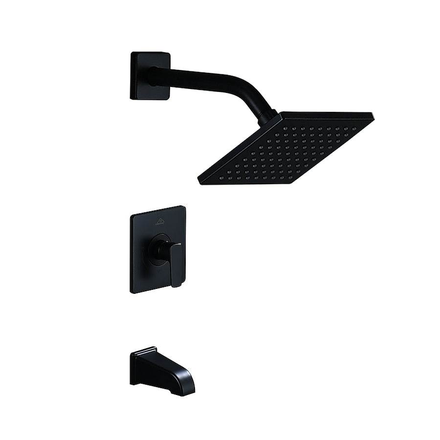 CASAINC 6 Inches Wall Mounted Shower System with Tub Spout