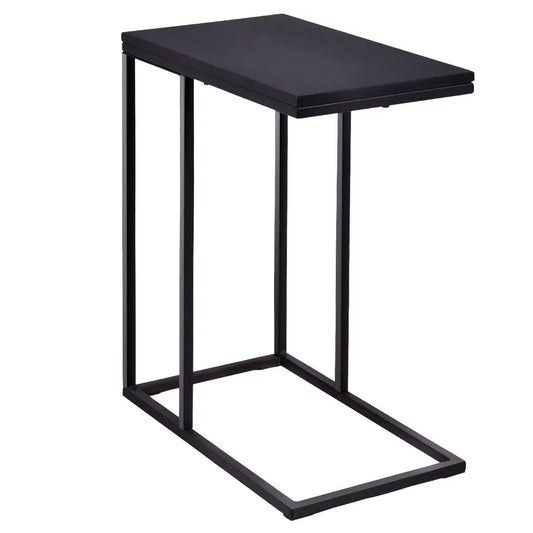 Coffee Tray Sofa Side End Table Ottoman Couch Console Stand TV Lap Snack Black