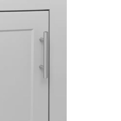 Spa 18.5 In. W X 16.25 In. D X 33.75 In. H Single Sink Bath Vanity in Dove Gray with White Cultured Marble Top