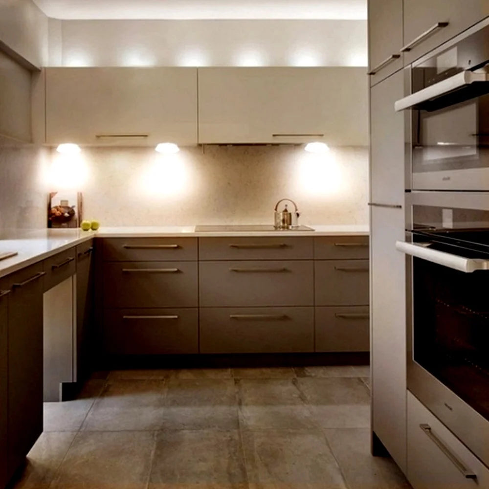 3 PACK Puck Lights with Remote Control, Wireless LED under Cabinet Lighting Battery Operated Powered Stair Closet Light for Closet Counter Kitchen