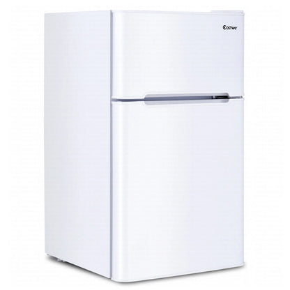 Refrigerator Small Freezer Cooler Fridge Compact 3.2 Cu Ft. Unit, Black