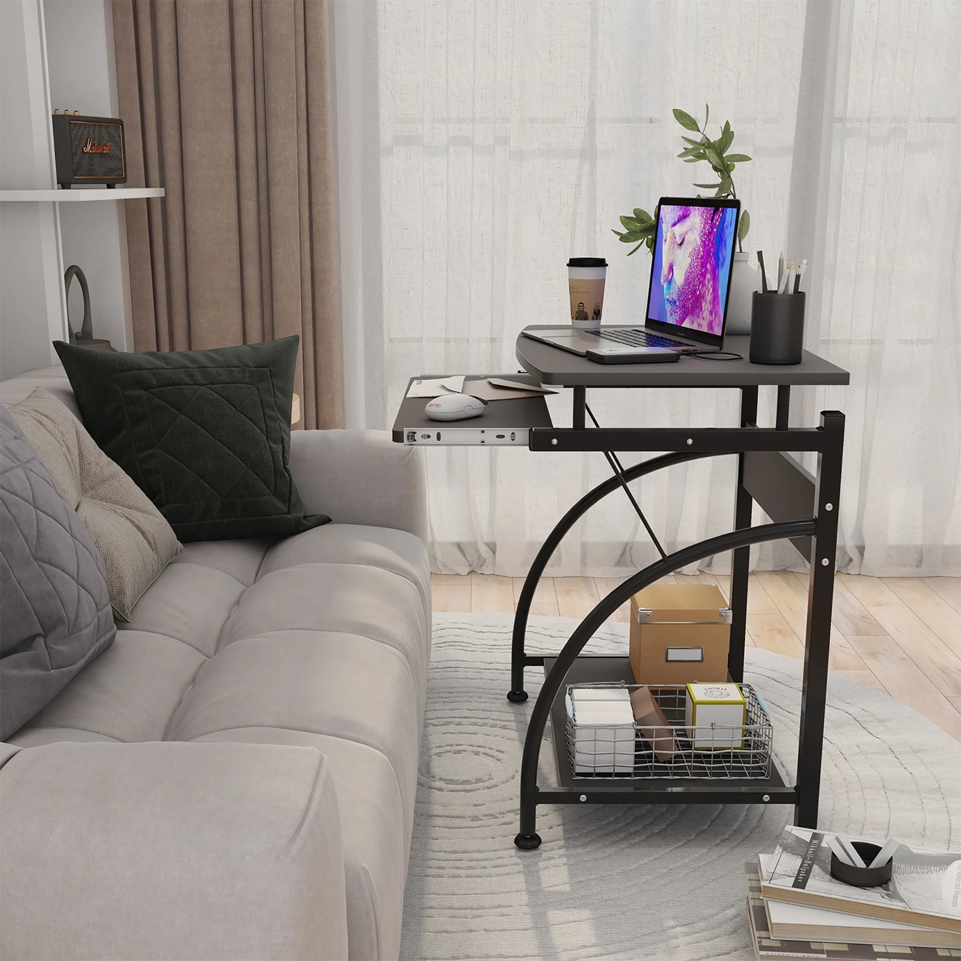 Computer Desk PC Laptop Writing Table Workstation Home Office Study Furniture