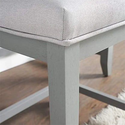 Vista Vanity Stool Gray/Shale
