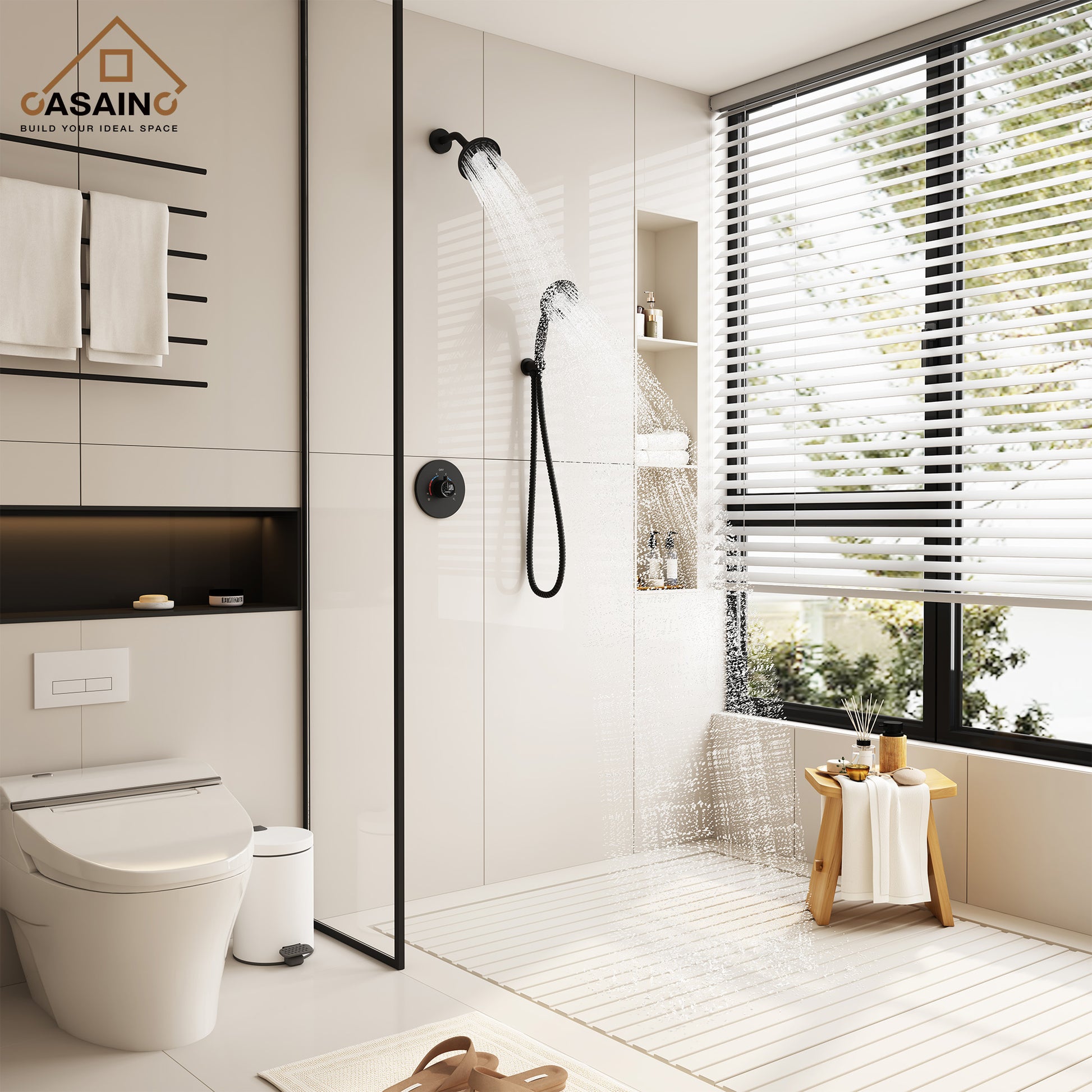 CASAINC Luxury Shower System Faucet