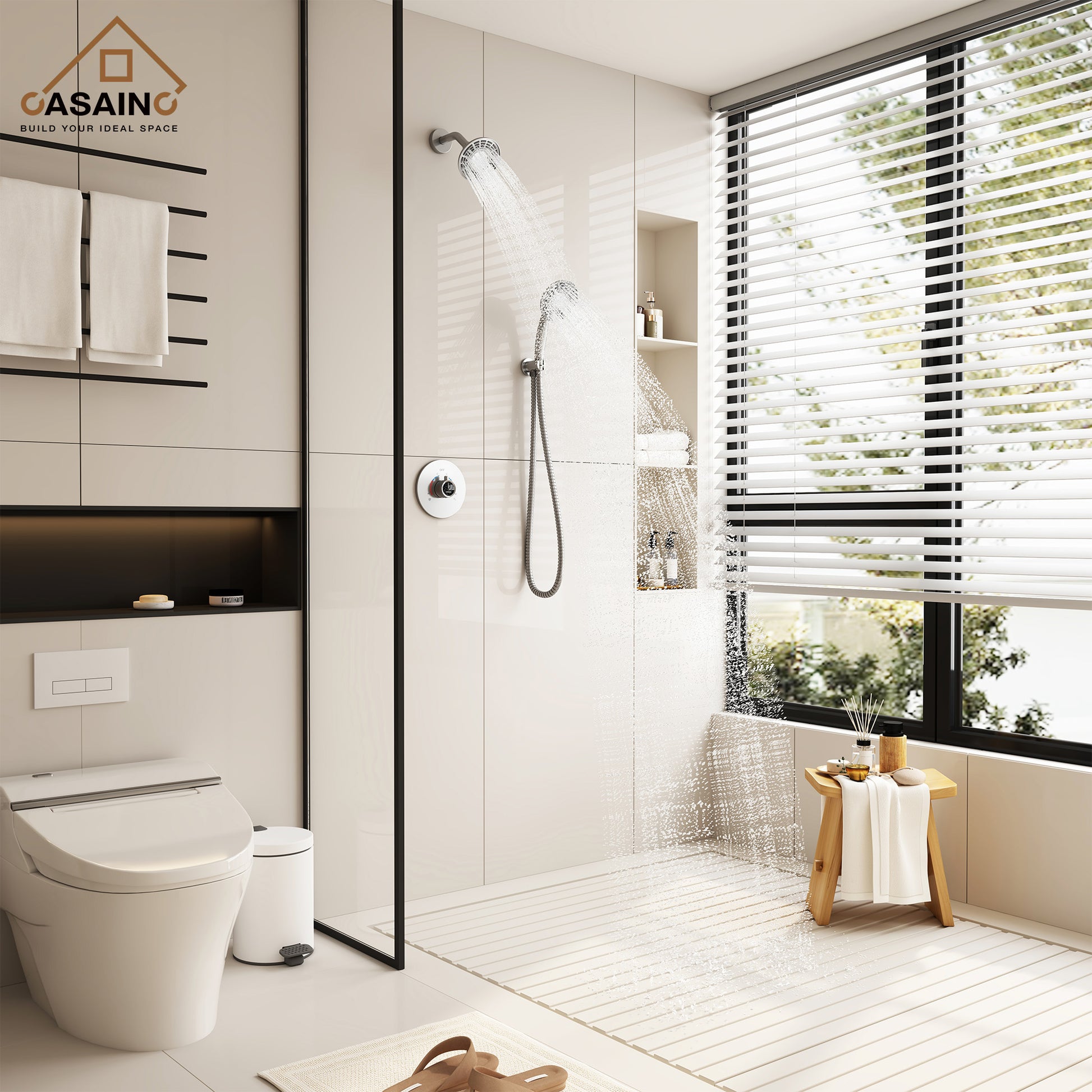 CASAINC Luxury Shower System Faucet
