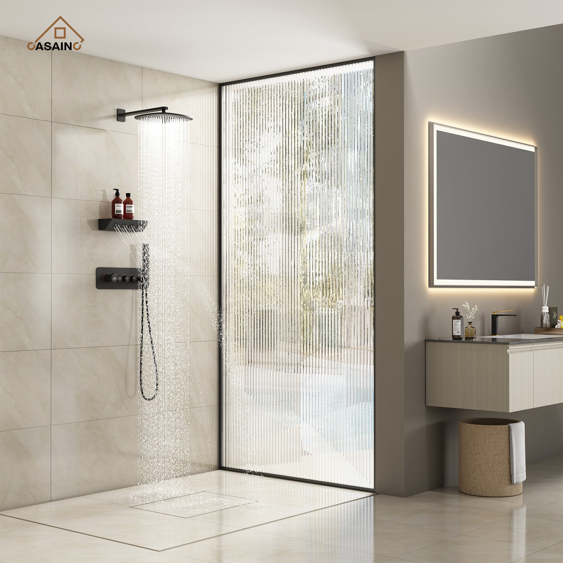 CASAINC Luxury Shower System Faucet