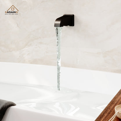 CASAINC 6 Inches Wall Mounted Shower System with Tub Spout