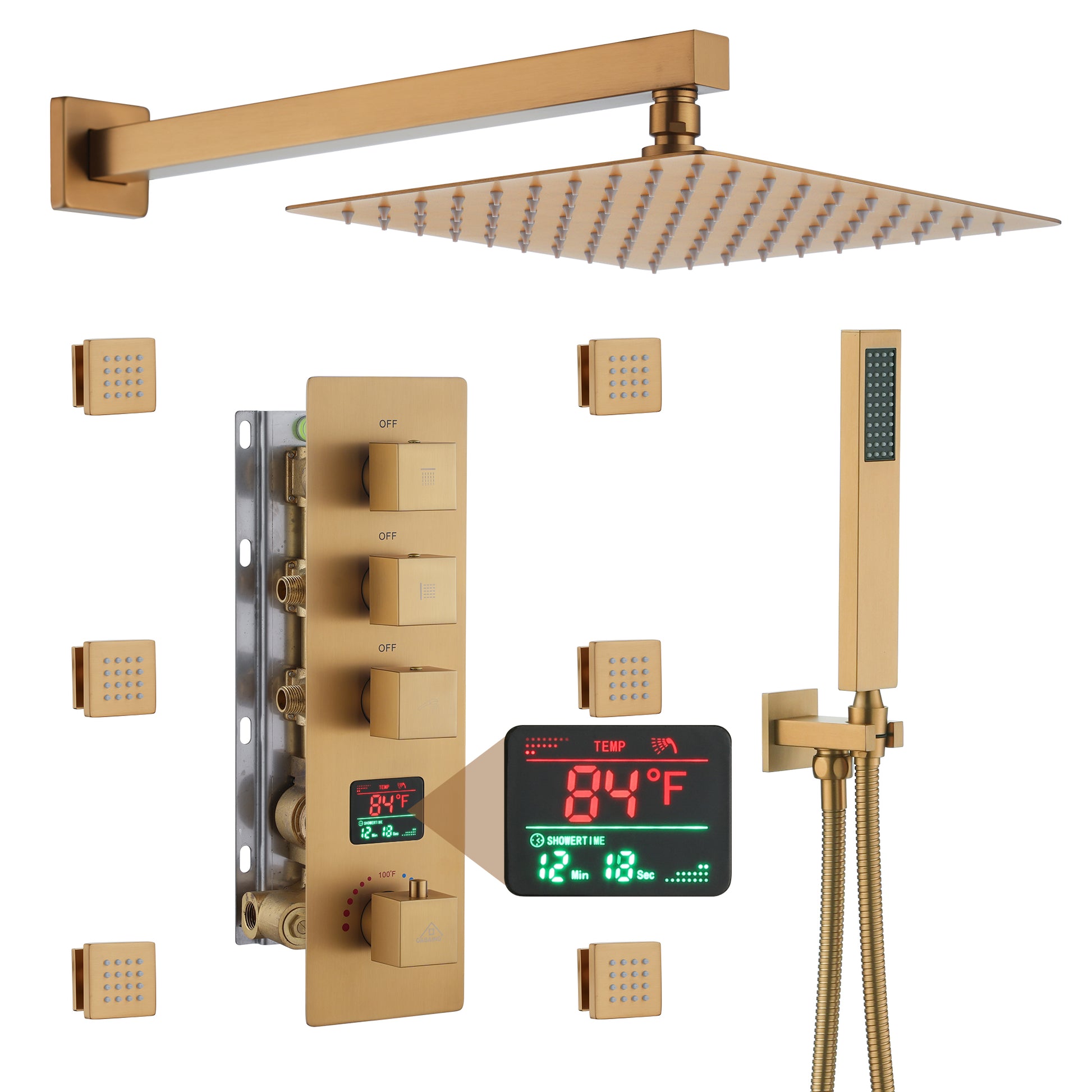 CASAINC Luxury Shower System Faucet