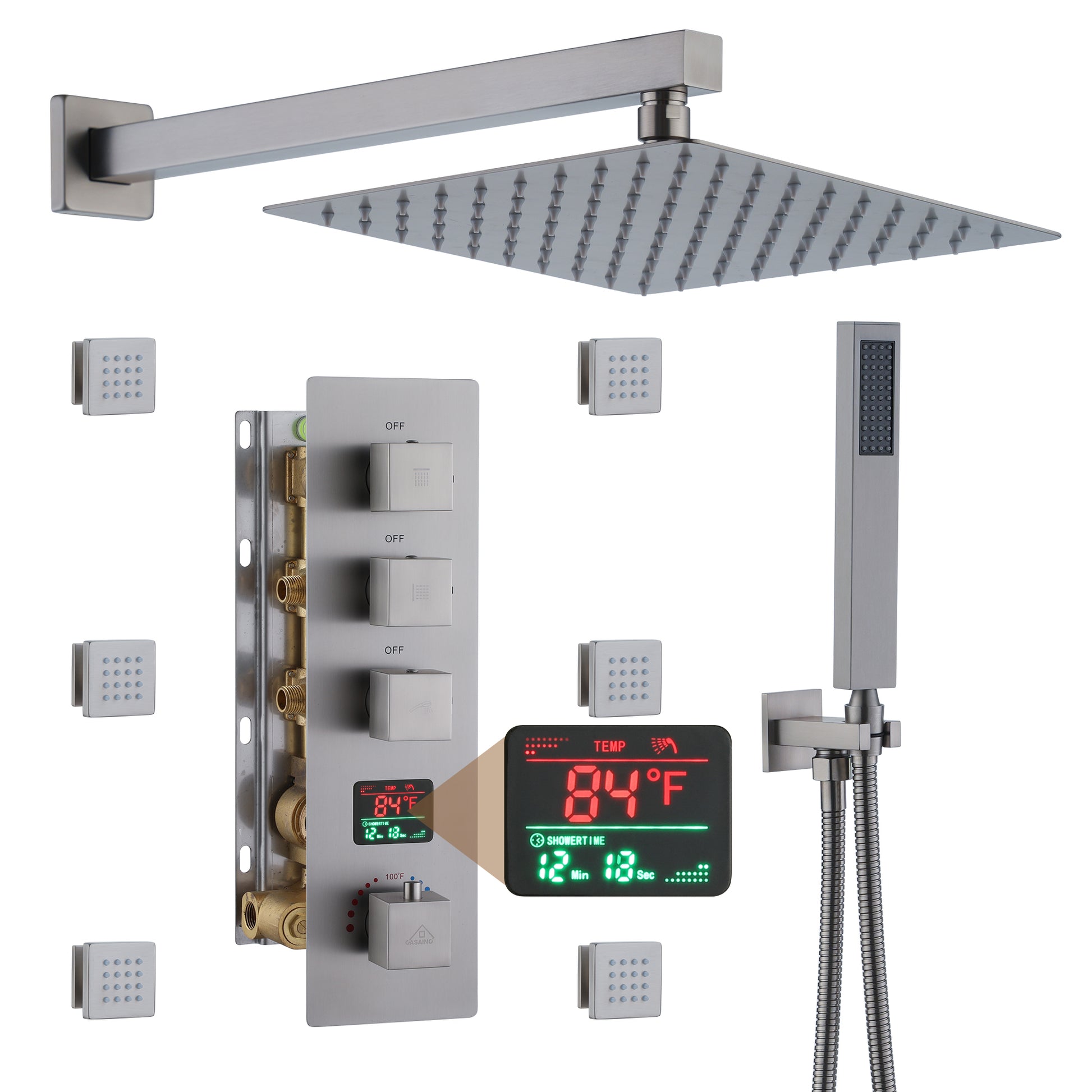 CASAINC Luxury Shower System Faucet
