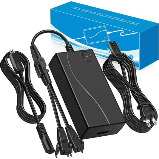 Power Recliner Power Supply Kit-4-Piece Universal Dual Power Supply Transformer with AC Power Cord, DC Extension Cable and Y Splitter Cord 29V 2A Adapter for Recliner, Lift Chairs and Sofa