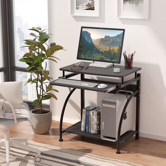 Computer Desk PC Laptop Writing Table Workstation Home Office Study Furniture