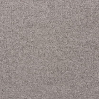 Cosmopolitan 34 Inch Wide Transitional Rectangle Storage Ottoman in Cloud Grey Linen Look Fabric, Assembled, for the Living Room, Entryway and Family Room