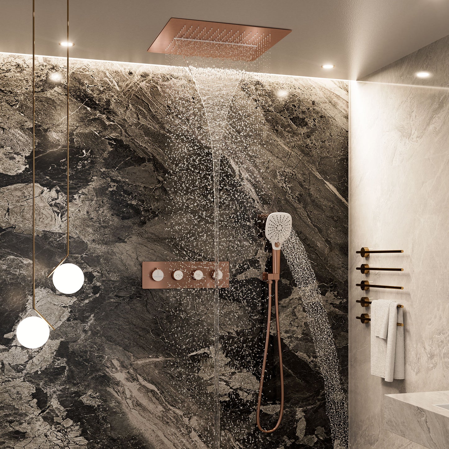 CASAINC Luxury Shower System Faucet
