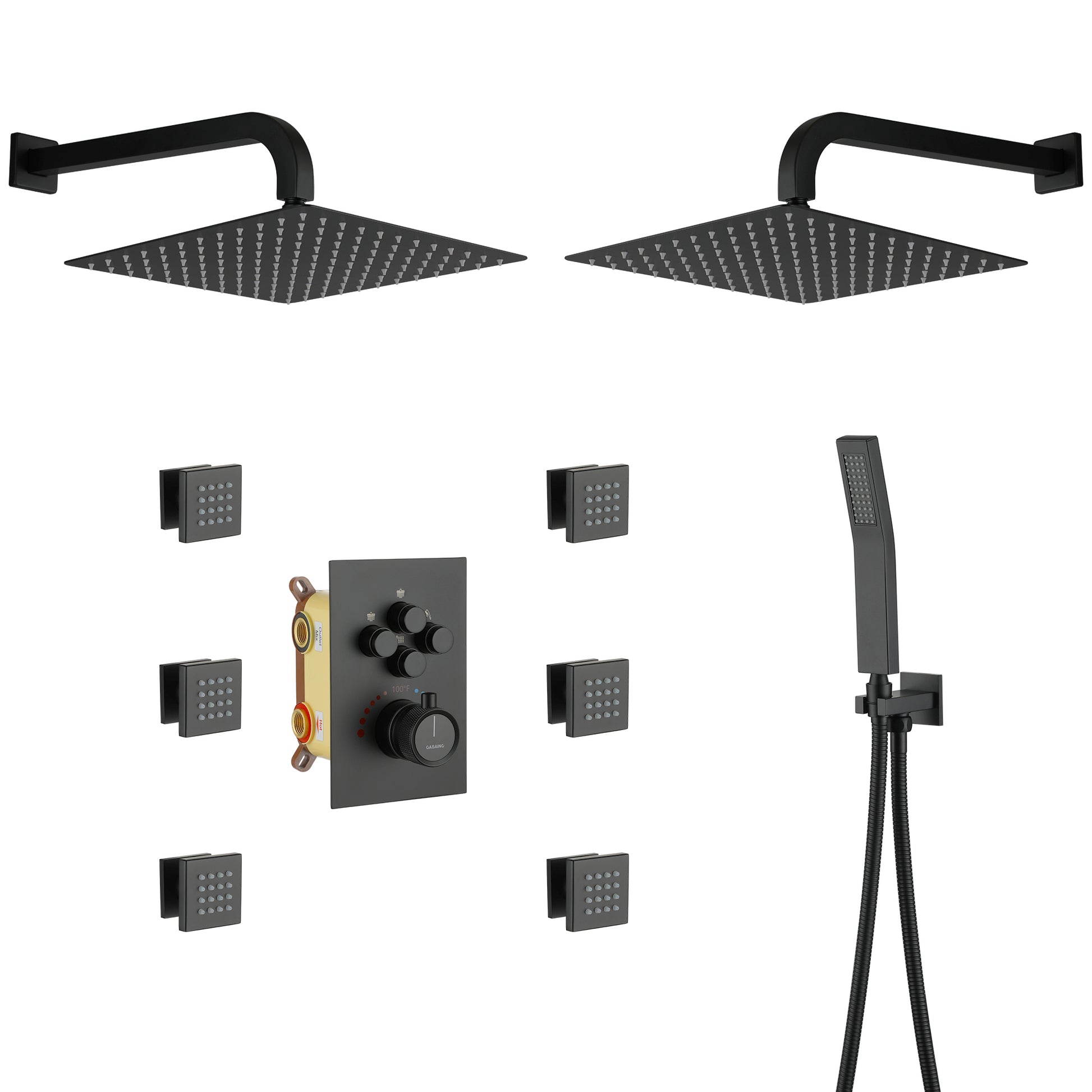CASAINC Luxury Shower System Faucet