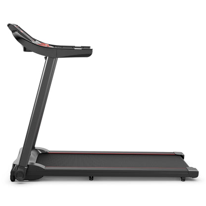 Superfit 2.25HP Electric Running Machine Treadmill Bluetooth Speaker APP Control Red