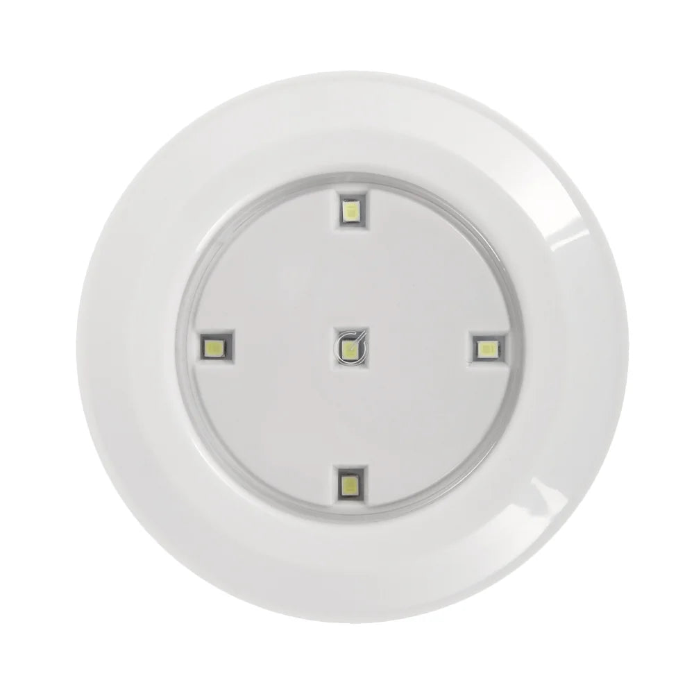 3 PACK Puck Lights with Remote Control, Wireless LED under Cabinet Lighting Battery Operated Powered Stair Closet Light for Closet Counter Kitchen
