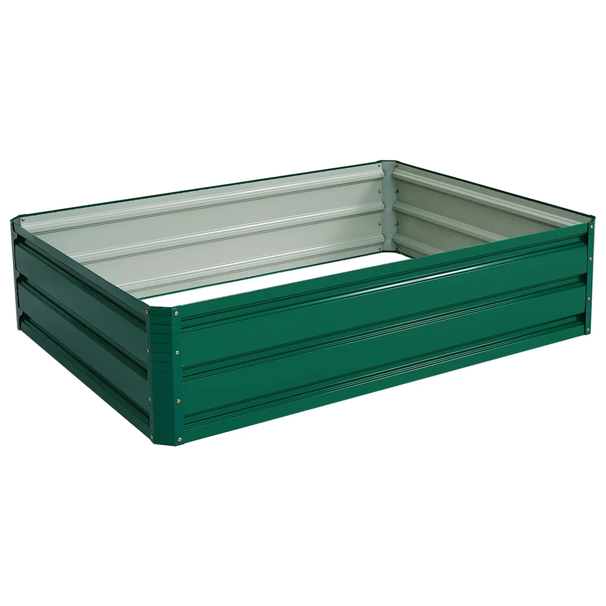 47"X35.5" Patio Raised Garden Bed Vegetable Flower Plant Dark Green New