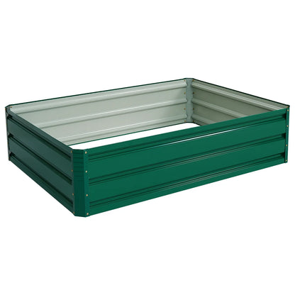 47"X35.5" Patio Raised Garden Bed Vegetable Flower Plant Dark Green New