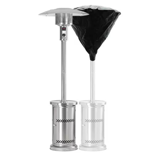 48,000 Btu'S Patio Heater, Outdoors Gas Patio Heaters Floor Standing Patio Heater Commercial Full Stainless Steel