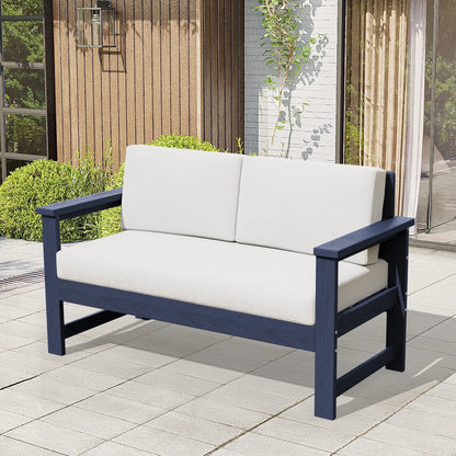 Patio Furniture Sets on Sale, 2 Pieces Patio Chairs W/ Cushions, Gray