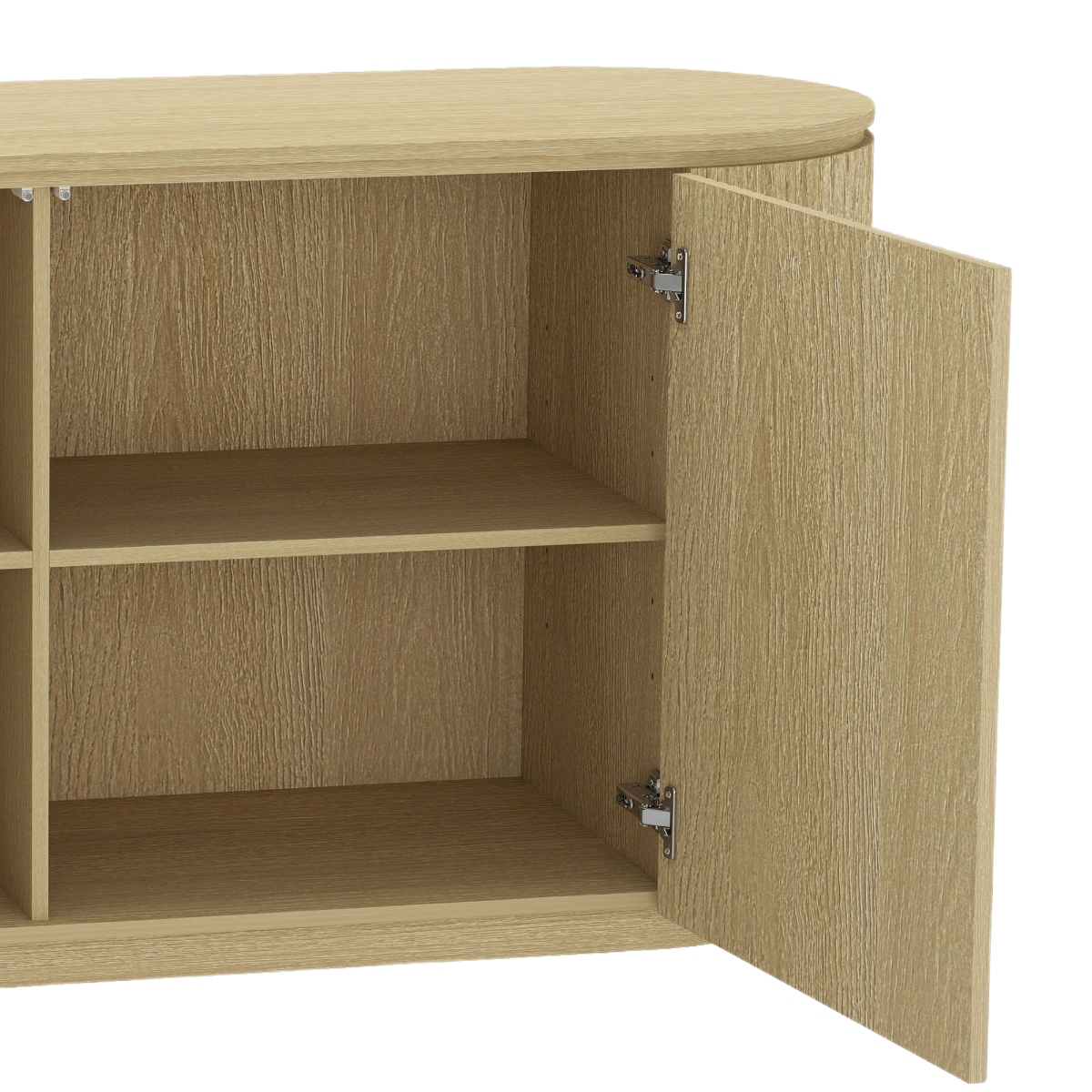 Olivia 2 Door Sideboard in Natural Oak